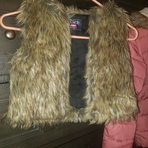 Girls Fur Vest